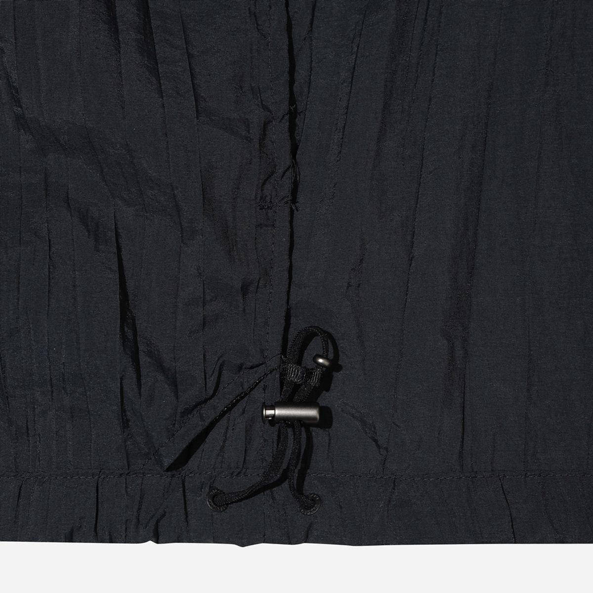 디오디(DOD) 젠클 플리츠 후드 자켓 (BLACK)