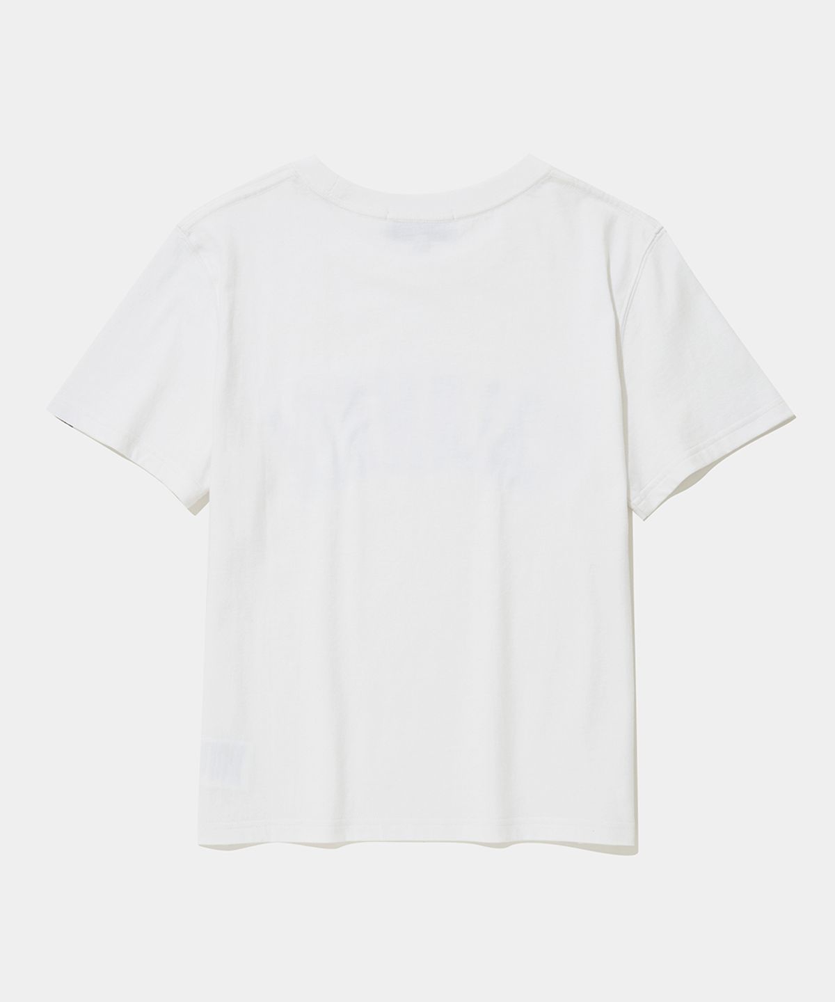 컬럼비아 유니버시티(COLUMBIA UNIVERSITY) CU ARCH WOMEN SLIM-FIT S/S T-SHIRTS_WHITE