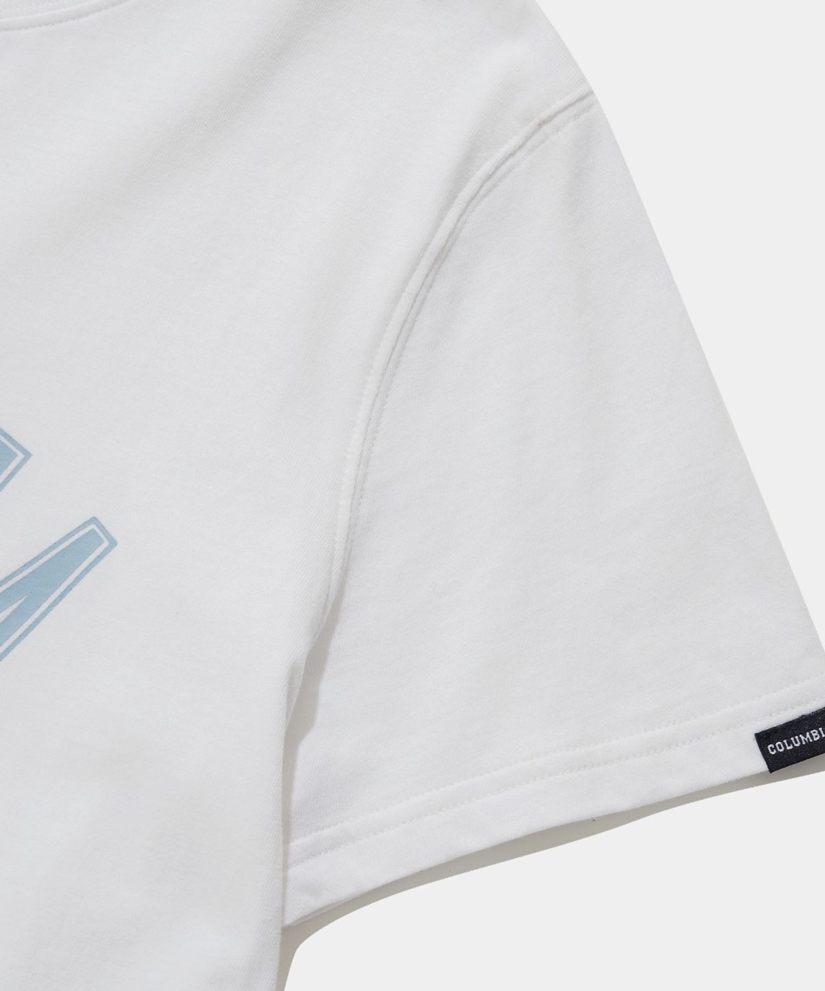컬럼비아 유니버시티(COLUMBIA UNIVERSITY) CU ARCH WOMEN SLIM-FIT S/S T-SHIRTS_WHITE