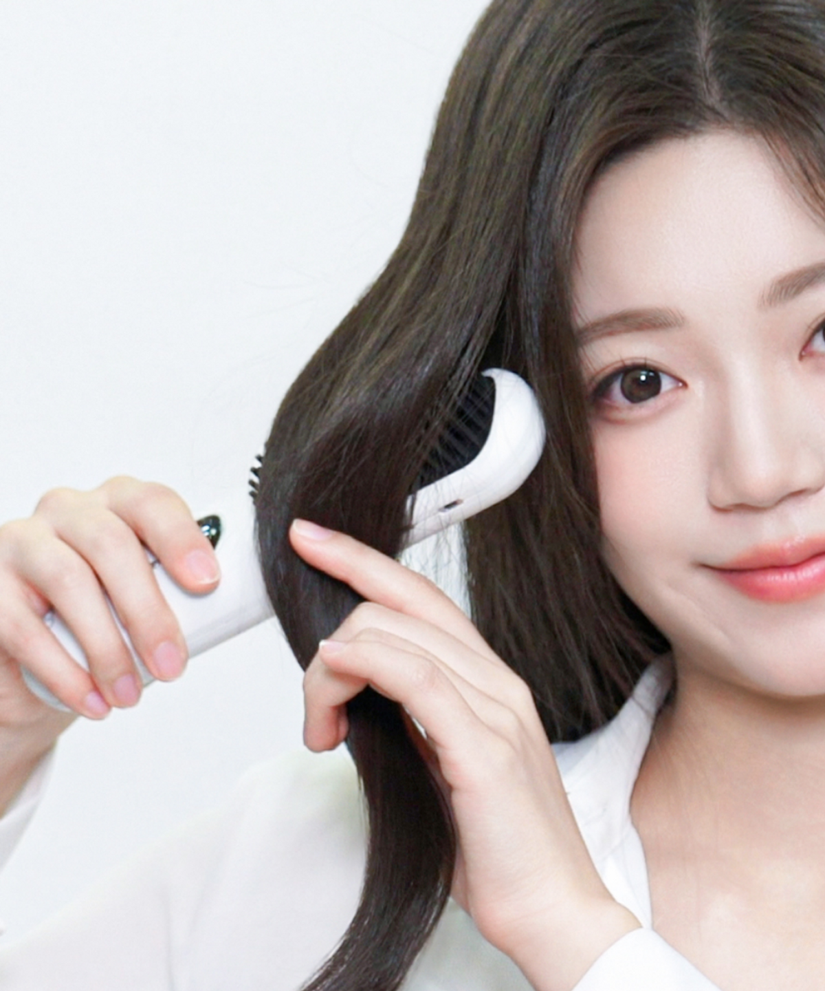 오아(OA) 볼륨업 무선 빗 고데기 세라믹 히팅 브러쉬 매직기
