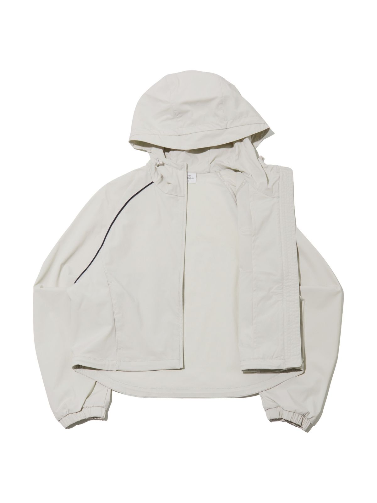 아이더(EIDER) SERIF (세리프) 여성 크롭 트랙 자켓_Sand beige