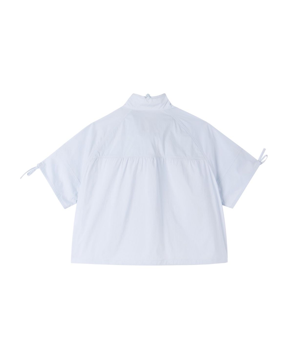 브롬톤 런던(BROMPTON LONDON) W LIGHTWEIGHT HALF SLEEVE JUMPER - L/BLUE (P262WJP185)