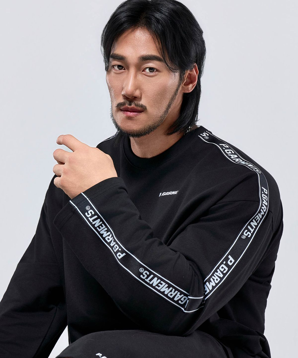 피지컬가먼츠(PHYSICAL GARMENTS) P2608 트랙 오버 롱슬리브 [2COLOR]