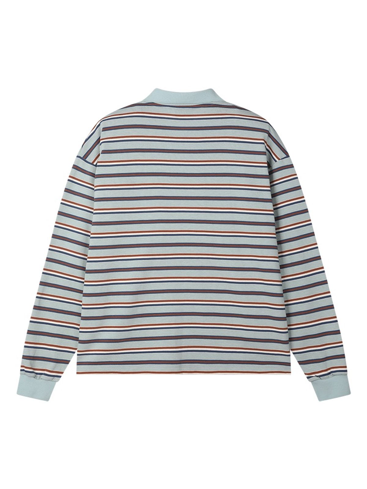 선데이후르츠마켓(SUNDAY FRUIT MARKET) SQUARE APPLE COLLAR LS TEE MINT