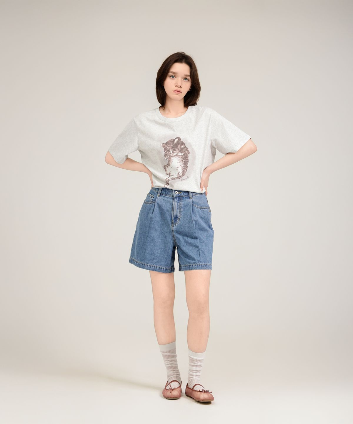 쥬시쥬디(JUCYJUDY) 클래식데님쇼츠 JZDP326A