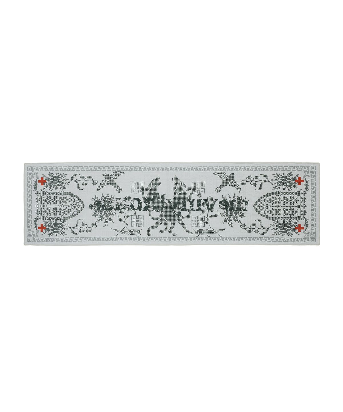 더바이닐하우스(THEVINYLHOUSE) BANDANA HAIR SCARF CREAM