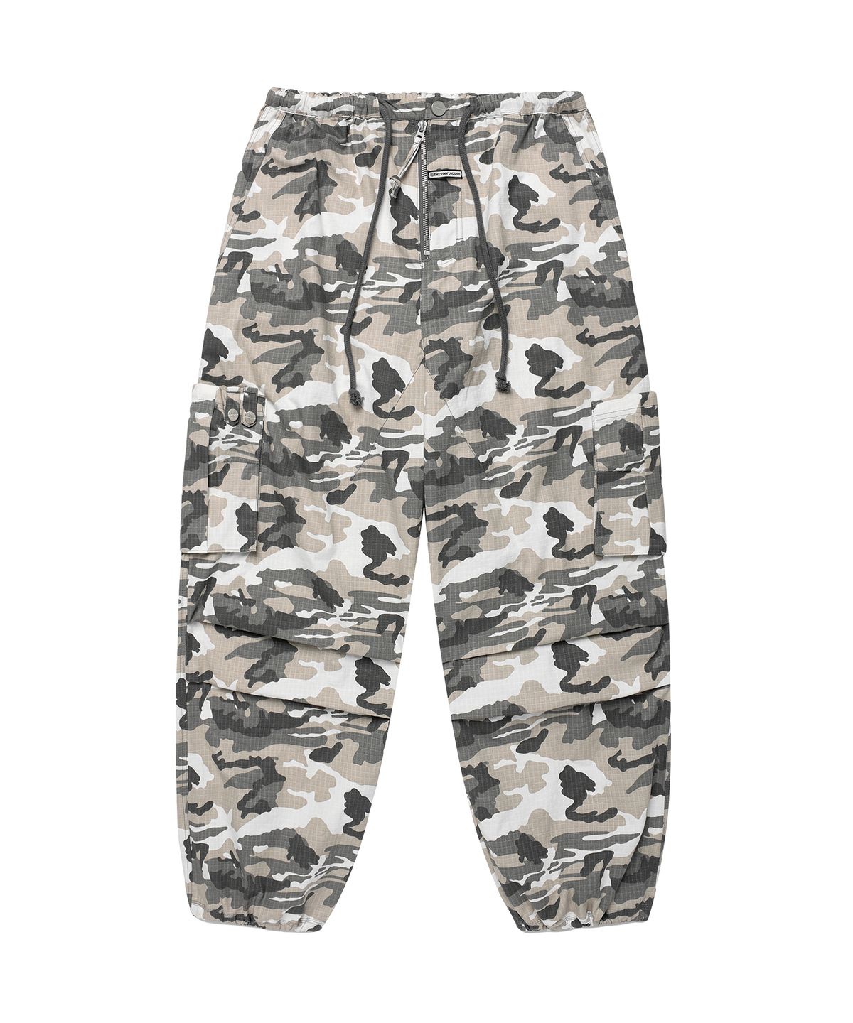 더바이닐하우스(THEVINYLHOUSE) RIBSTOP OVER CARGO PANTS (W) CAMO