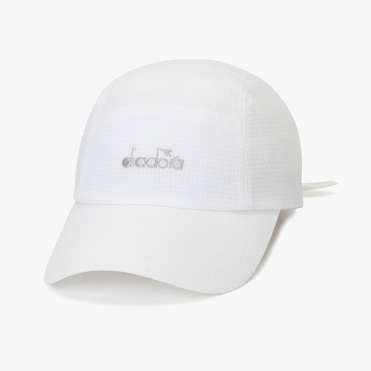 디아도라(diadora) 시어서커 테니스 볼캡 OFF WHITE