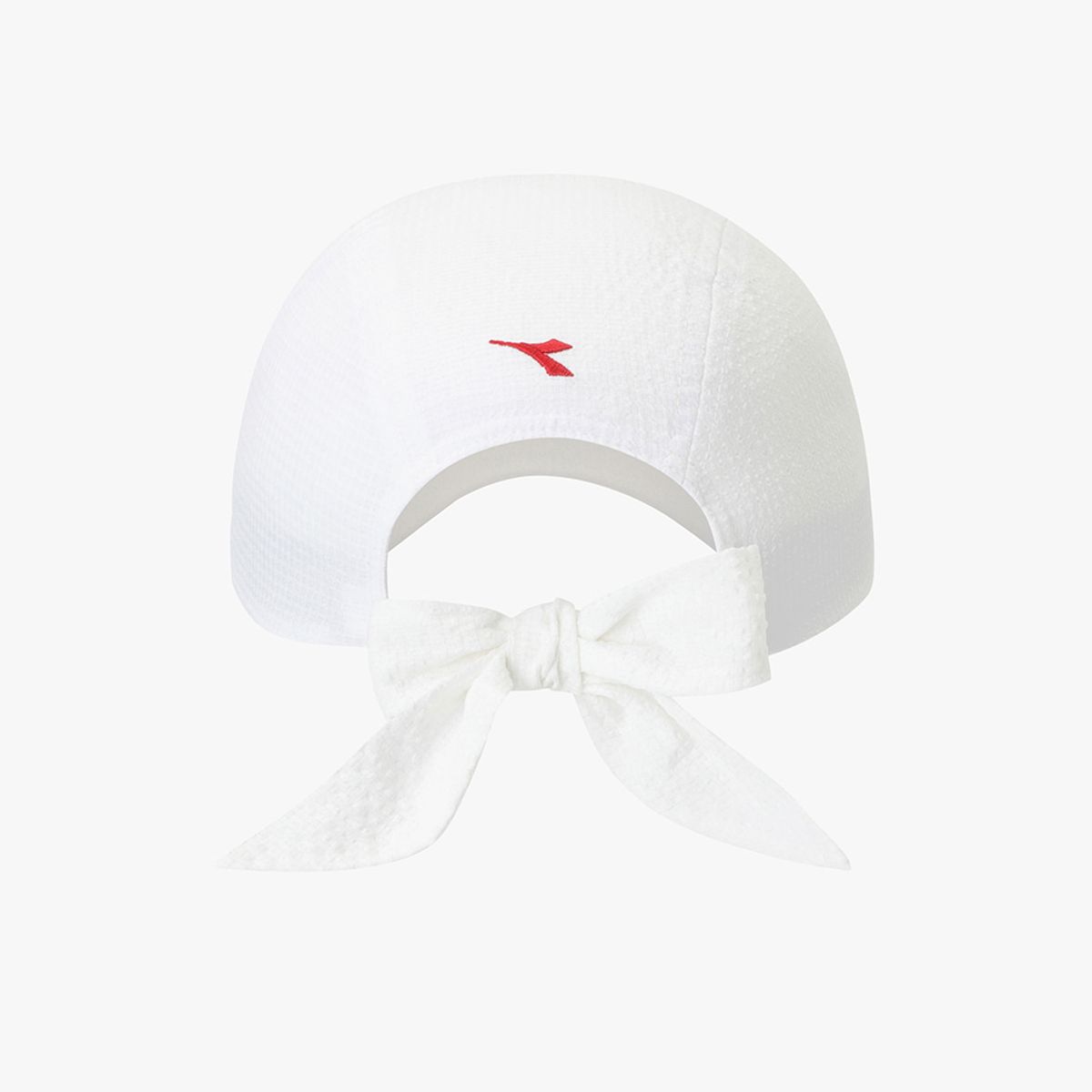 디아도라(diadora) 시어서커 테니스 볼캡 OFF WHITE