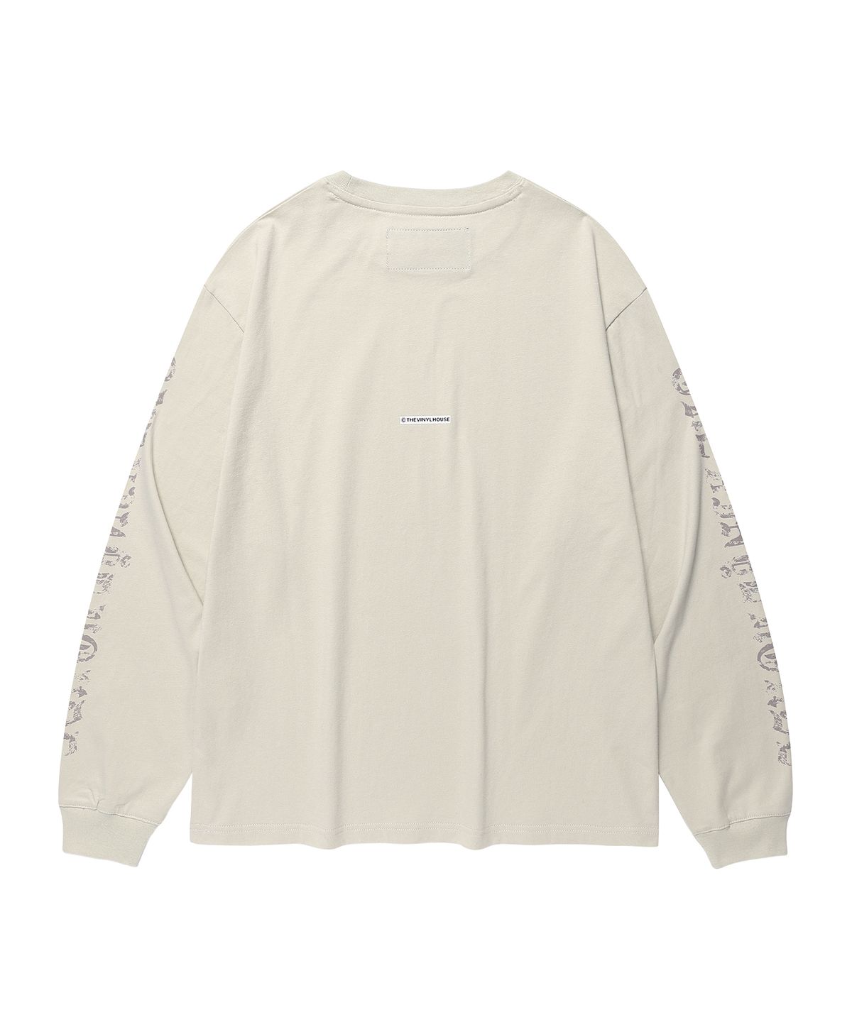 더바이닐하우스(THEVINYLHOUSE) ROUGH DRAWING LS TEE BEIGE