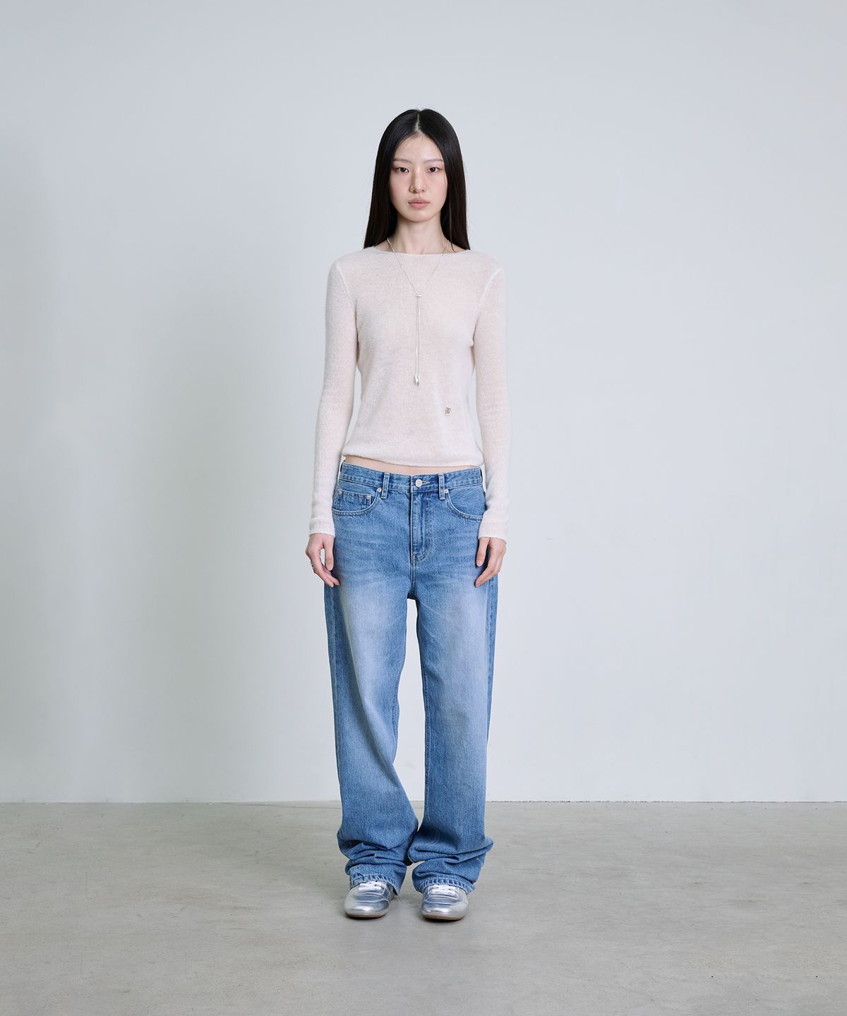 더애틋(THE AÉTUT) Alpaca Wool Sheer Boatneck Pullover_Ivory