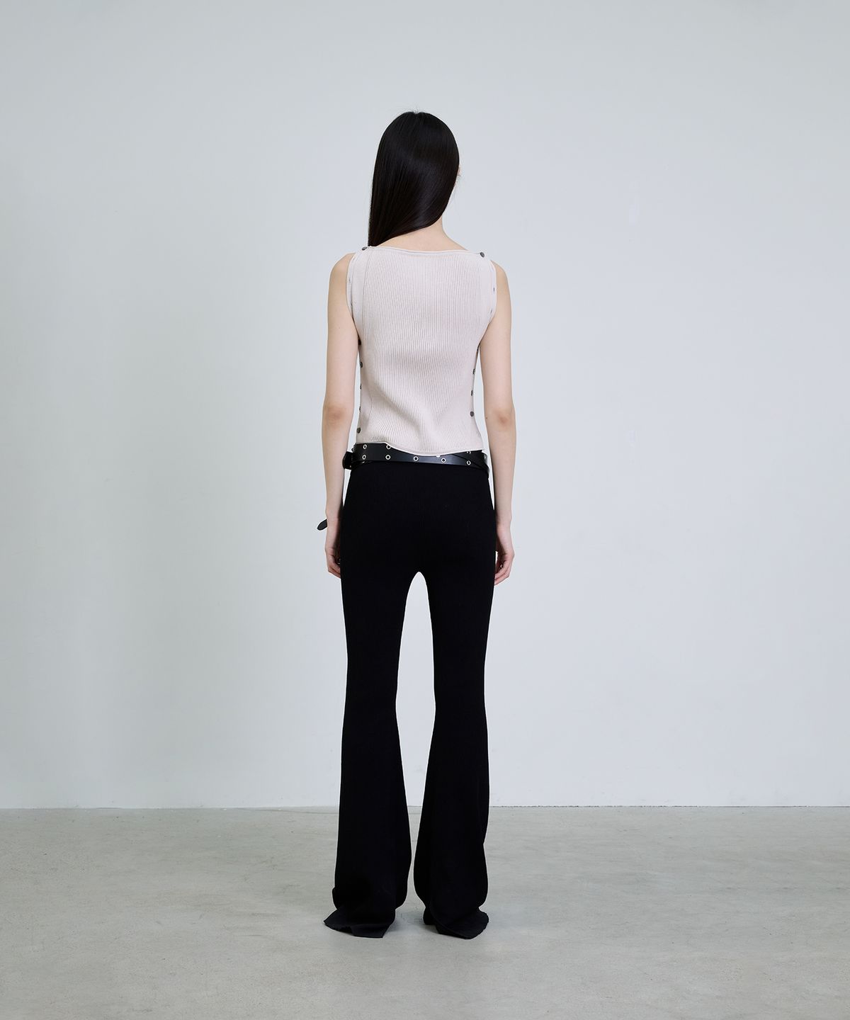 더애틋(THE AÉTUT) Paper Cotton Layered Button Top_Beige