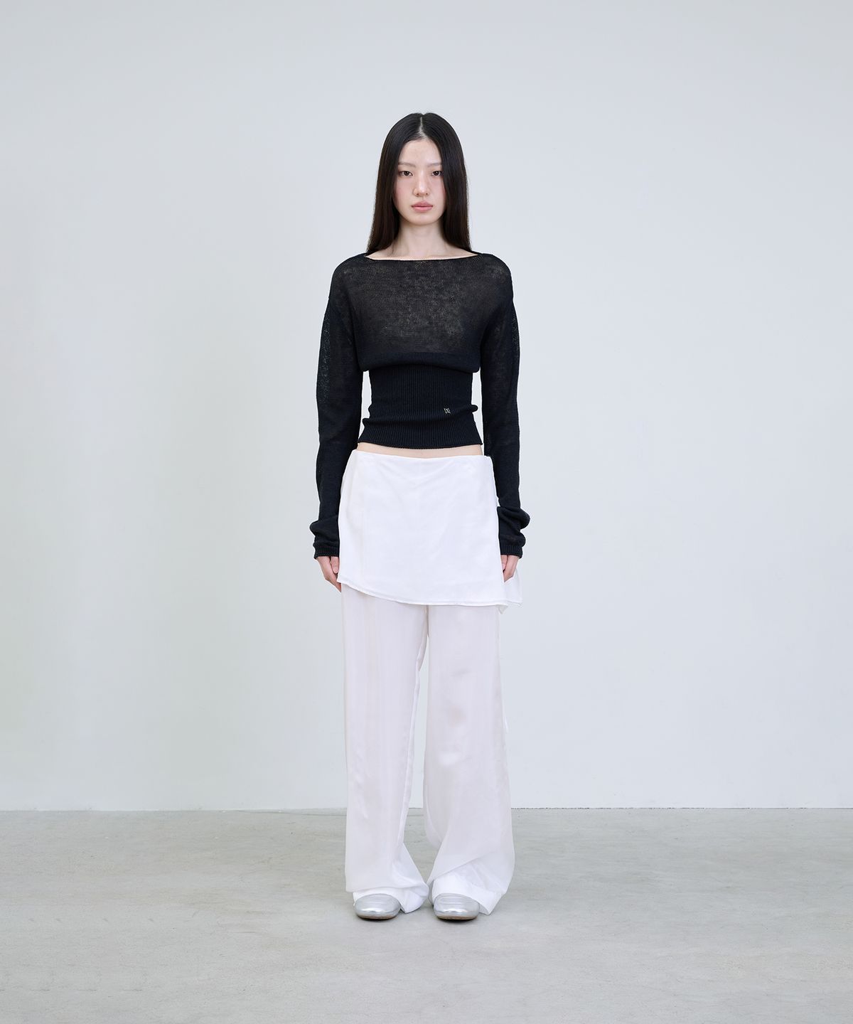 더애틋(THE AÉTUT) Hemp Linen Boatneck Pullover_Black