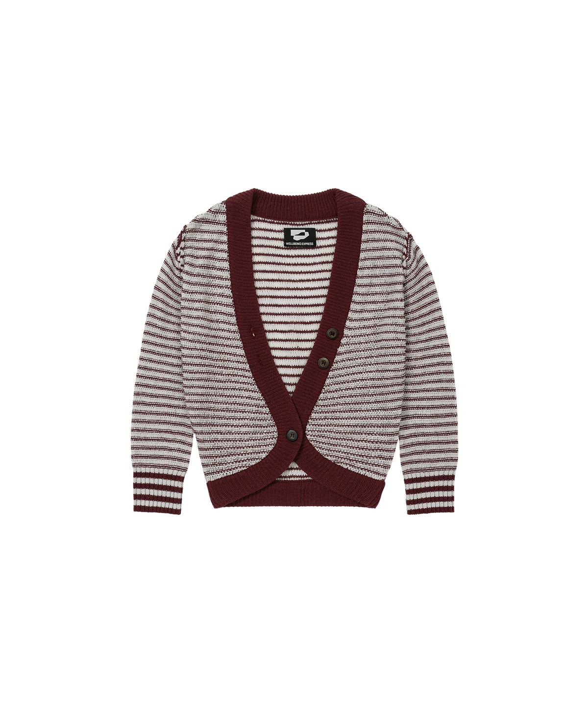 웰빙익스프레스(WELLBEING EXPRESS) Wool Bolero Cardigan Wine