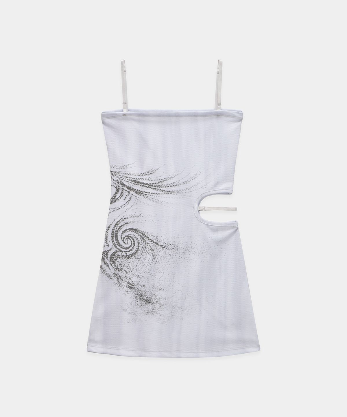 에트오소메(ETRE AU SOMMET) Side Cut-Out Mini One-Piece (White)