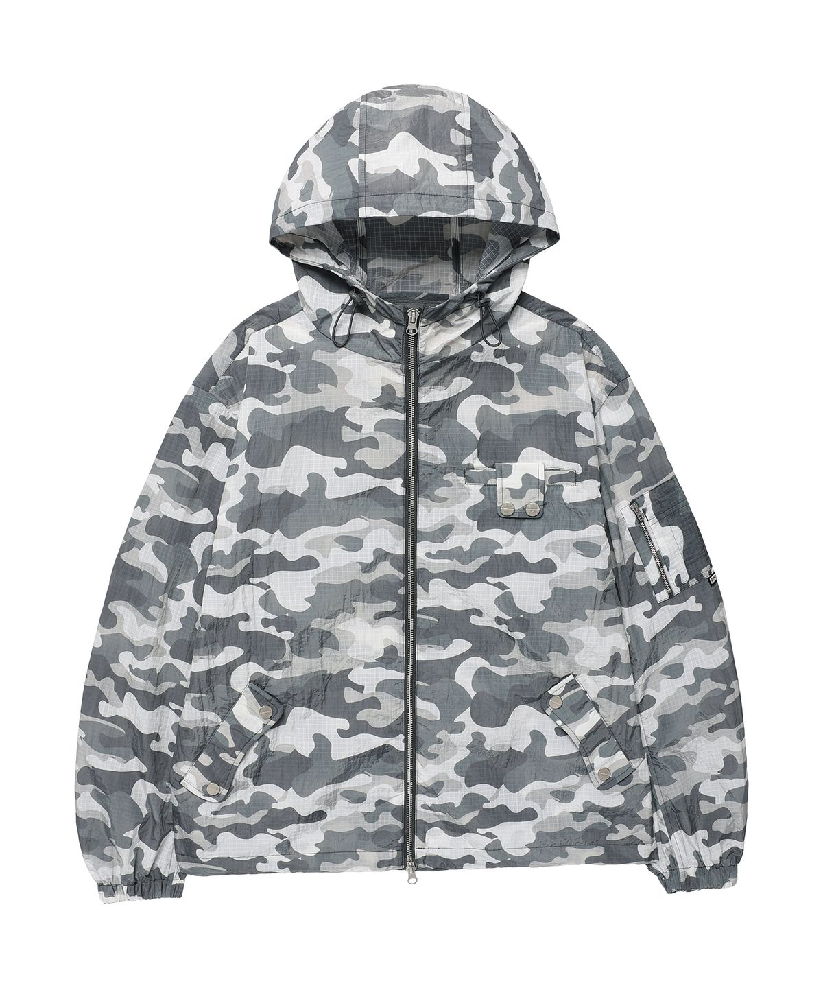 더바이닐하우스(THEVINYLHOUSE) RIBSTOP SHEER WINDBREAKER CAMO