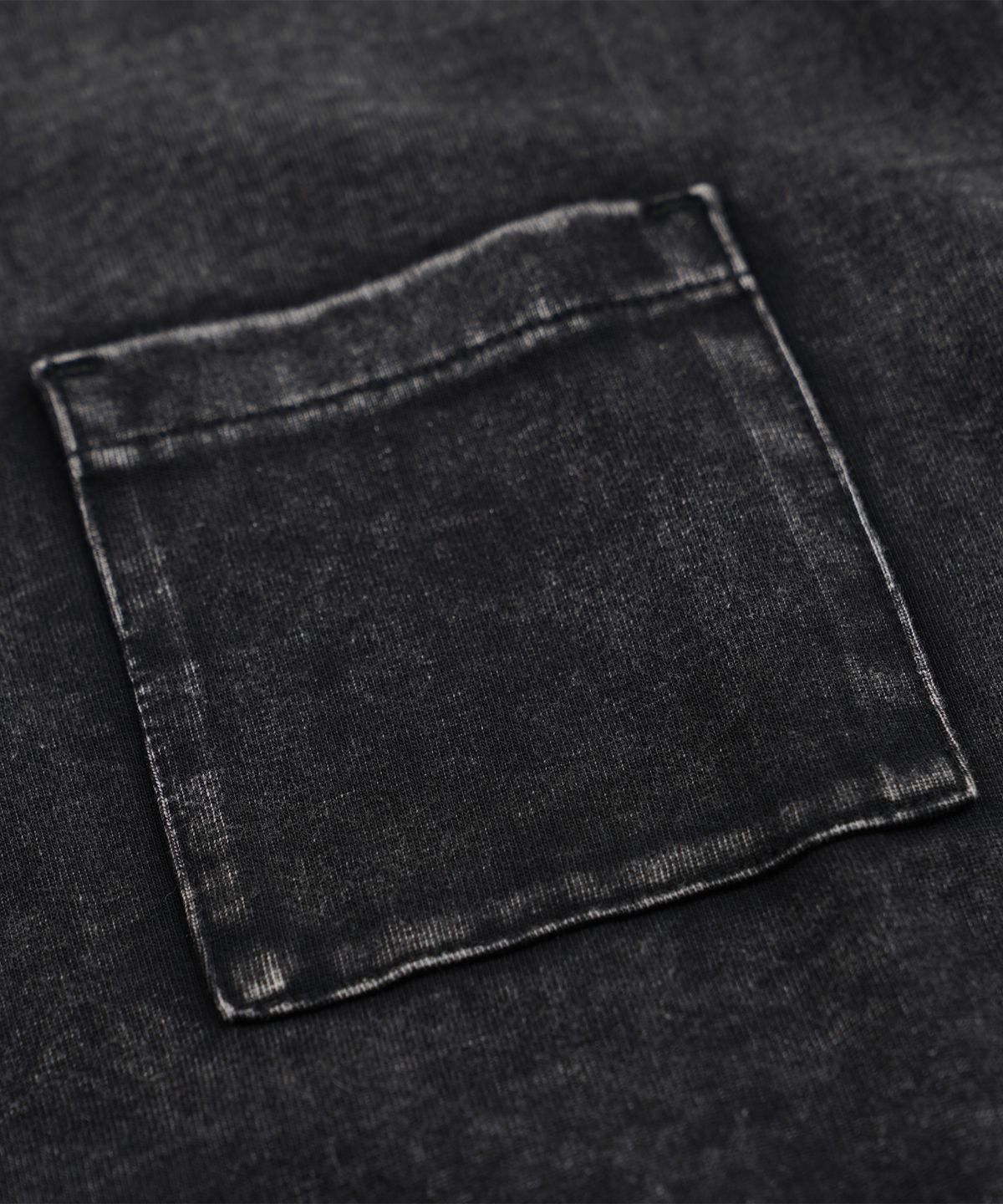 프리즘웍스(FRIZMWORKS) OG STONE WASHED POCKET TEE _ BLACK
