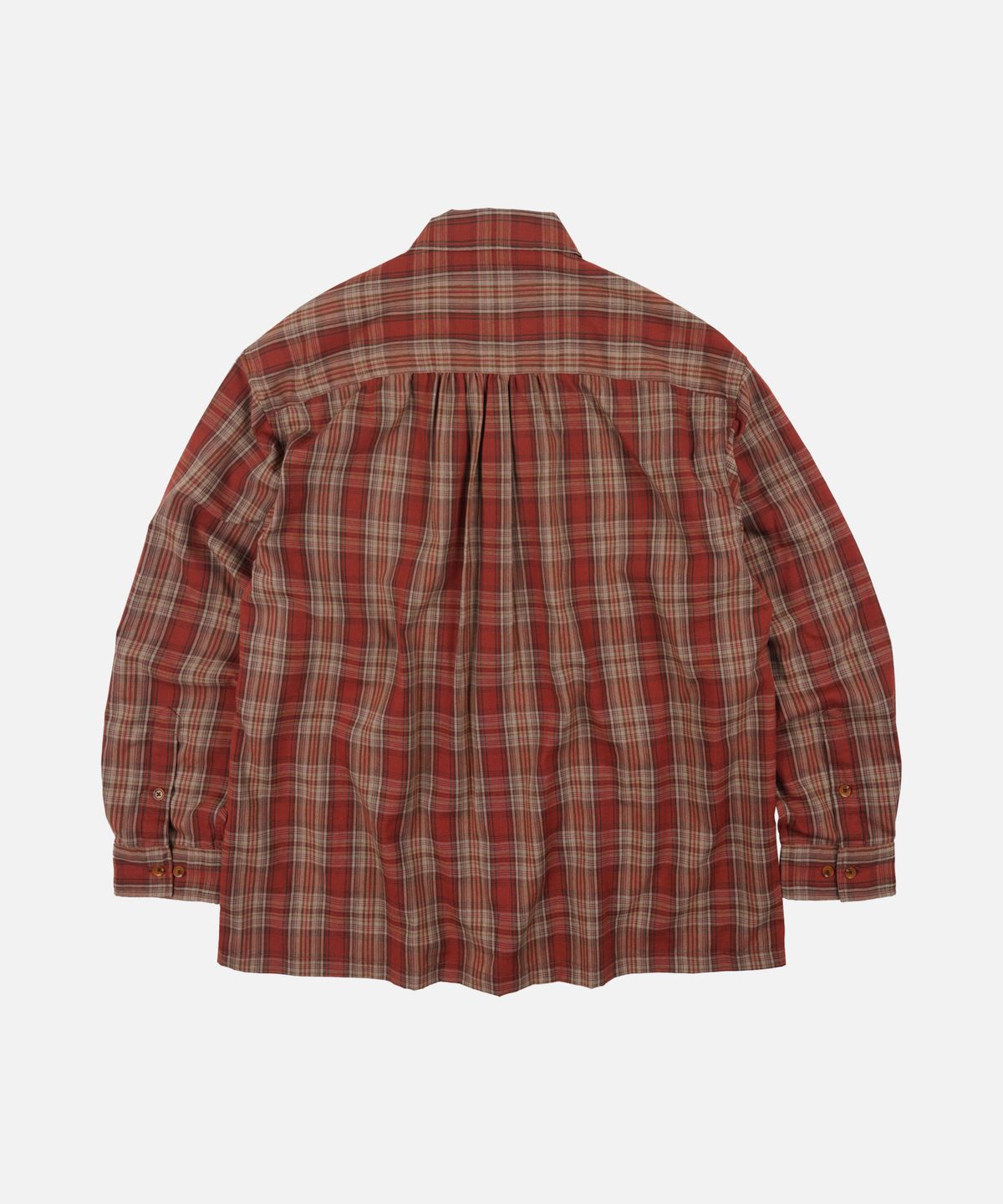 프리즘웍스(FRIZMWORKS) CHECK OG 107 SHIRT _ MAPLE