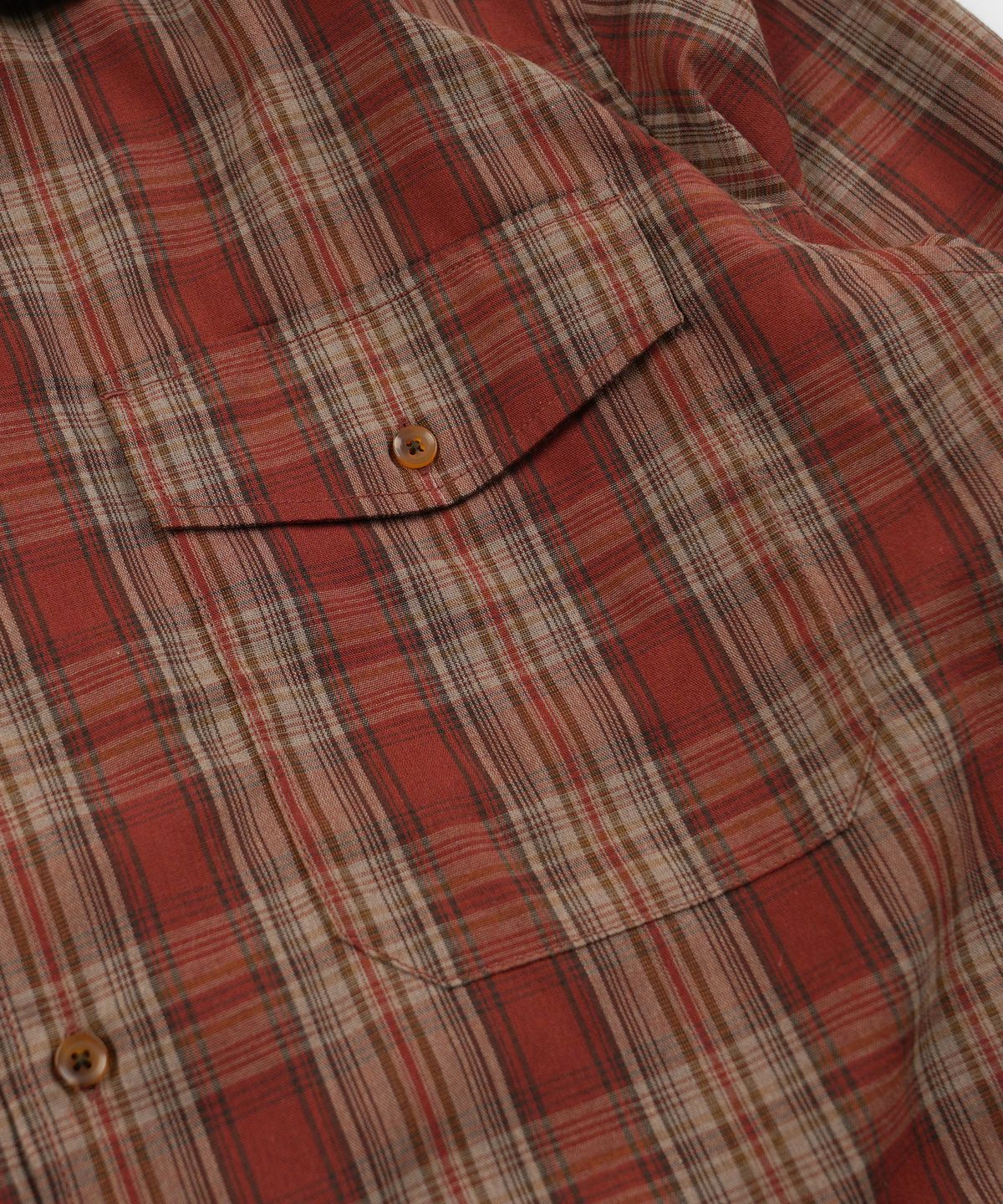 프리즘웍스(FRIZMWORKS) CHECK OG 107 SHIRT _ MAPLE