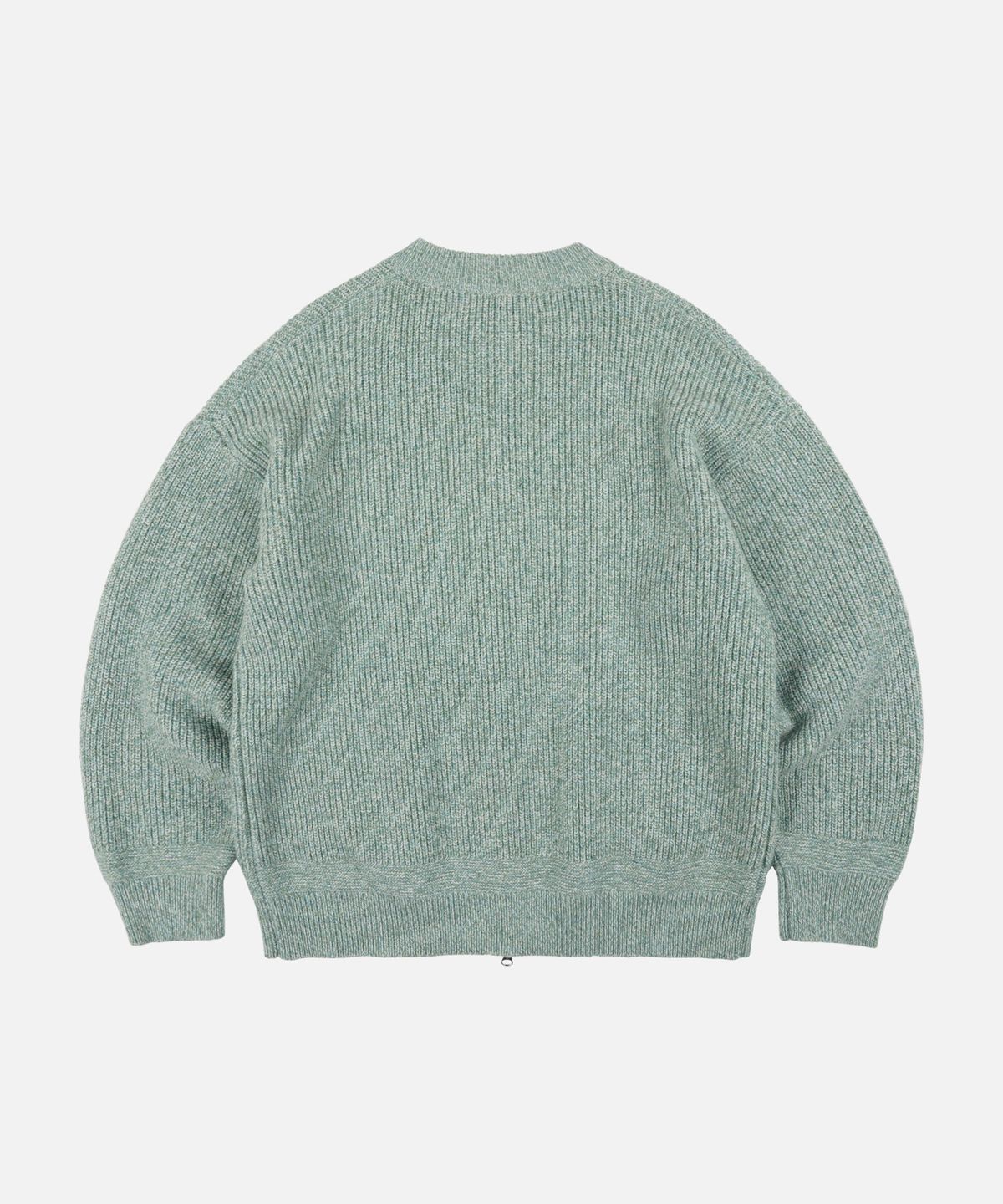 프리즘웍스(FRIZMWORKS) TWEED WOOL ZIP UP CARDIGAN _ MINT