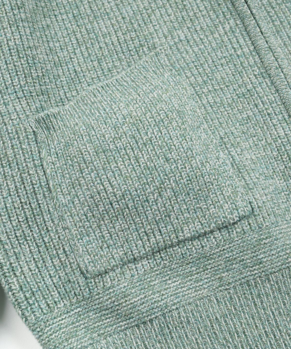 프리즘웍스(FRIZMWORKS) TWEED WOOL ZIP UP CARDIGAN _ MINT