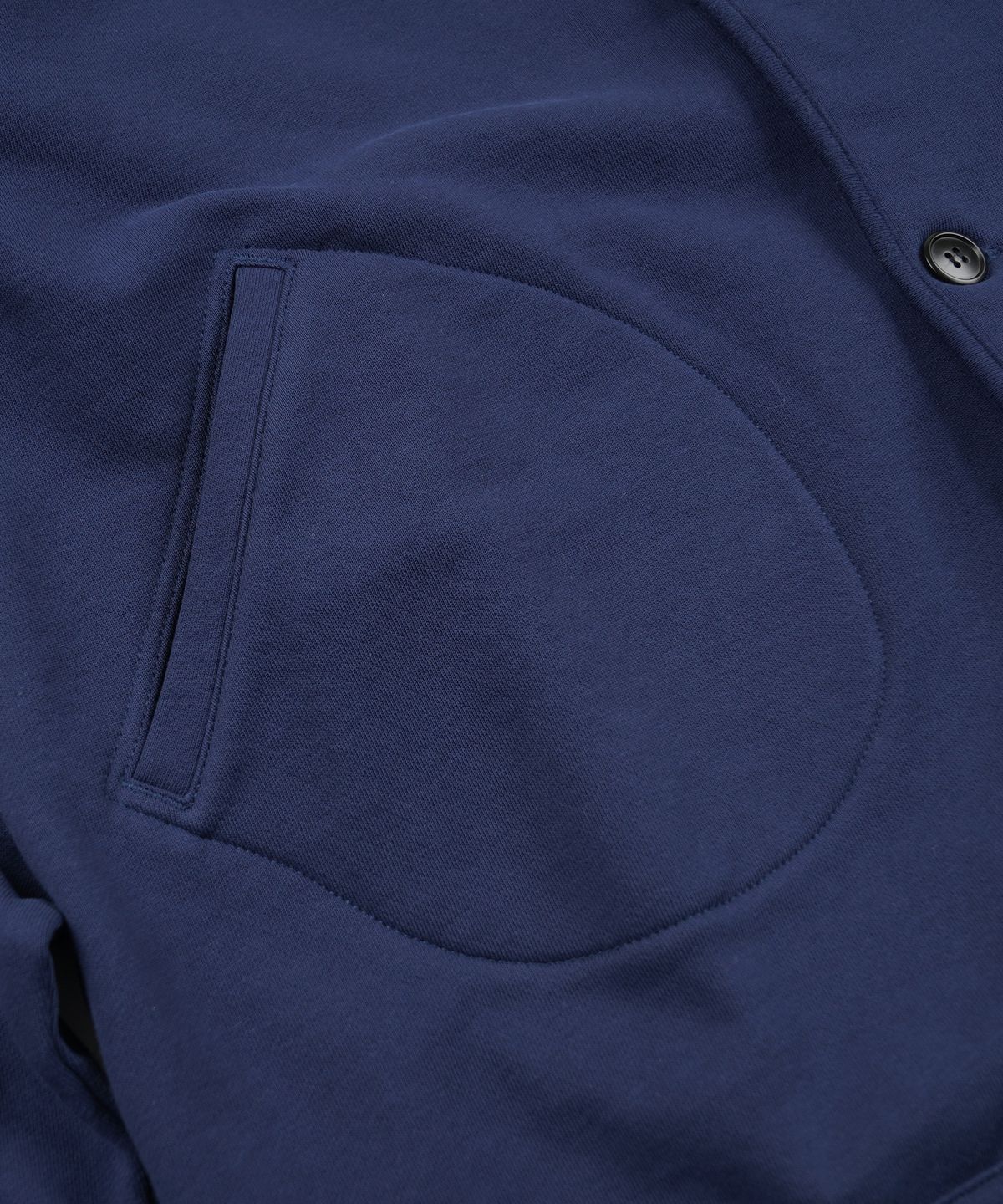 프리즘웍스(FRIZMWORKS) VARSITY SWEAT CARDIGAN _ NAVY