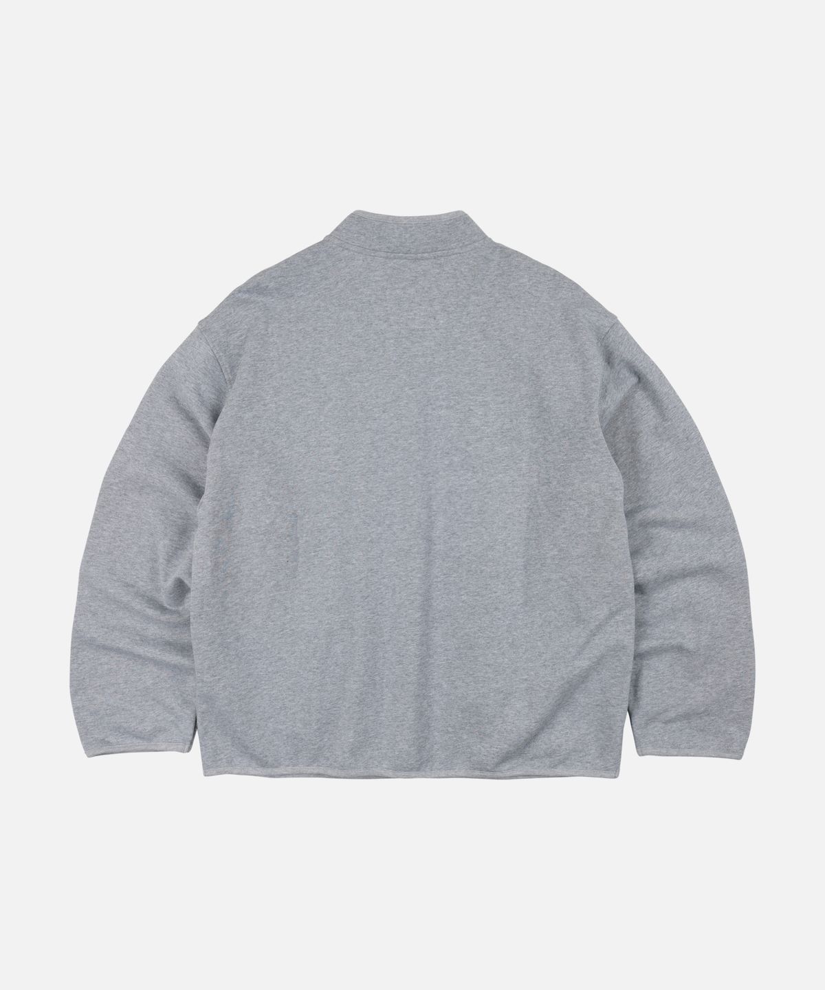 프리즘웍스(FRIZMWORKS) VARSITY SWEAT CARDIGAN _ GRAY