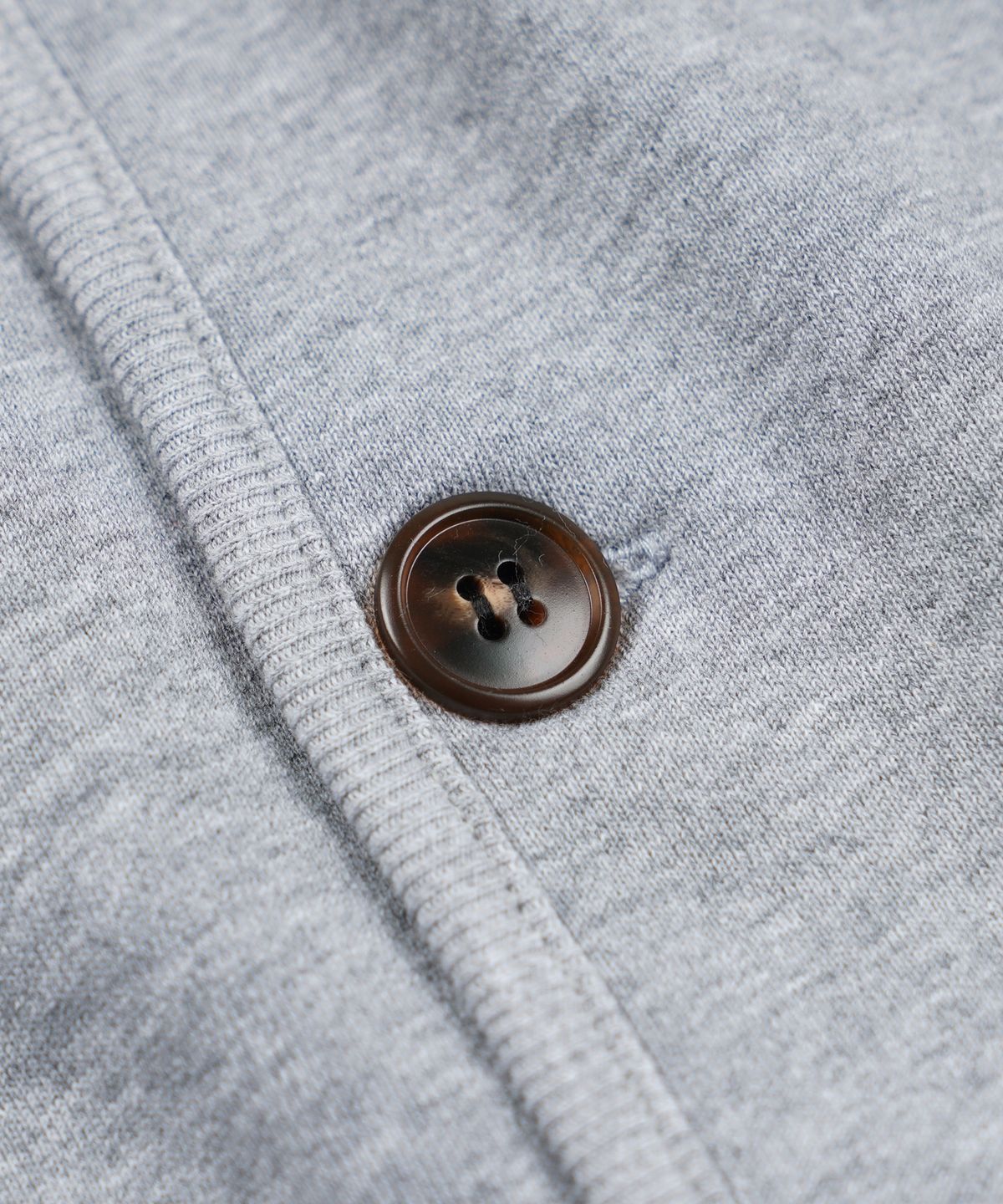 프리즘웍스(FRIZMWORKS) VARSITY SWEAT CARDIGAN _ GRAY