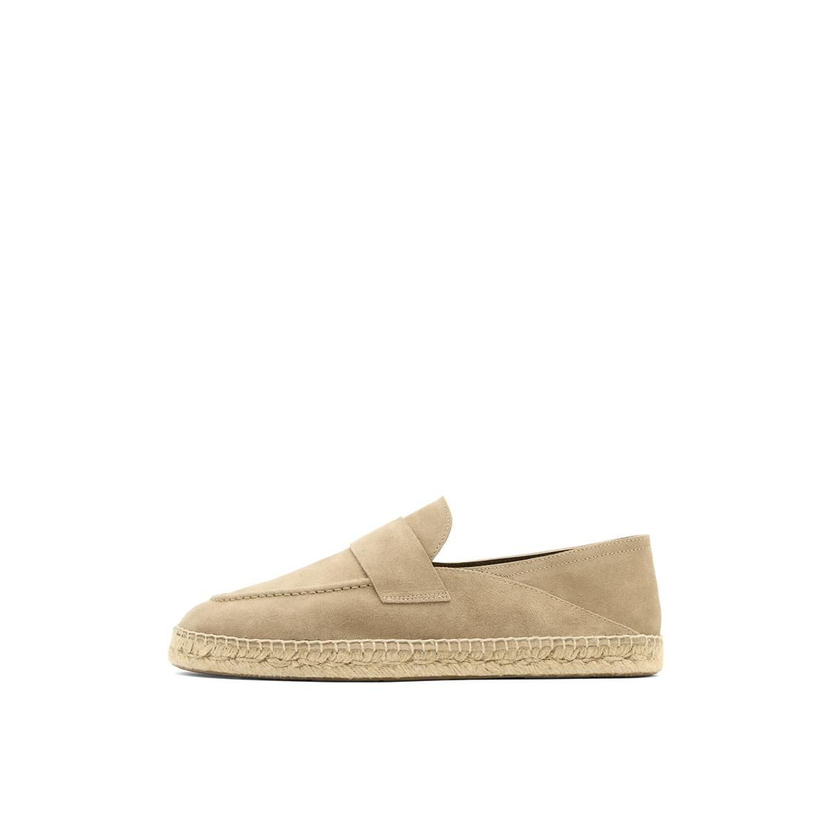 마시모두띠(MASSIMO DUTTI) 스플릿 스웨이드 레더 에스파듀