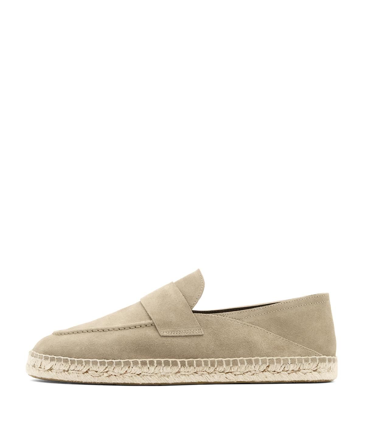 마시모두띠(MASSIMO DUTTI) 스플릿 스웨이드 레더 에스파듀