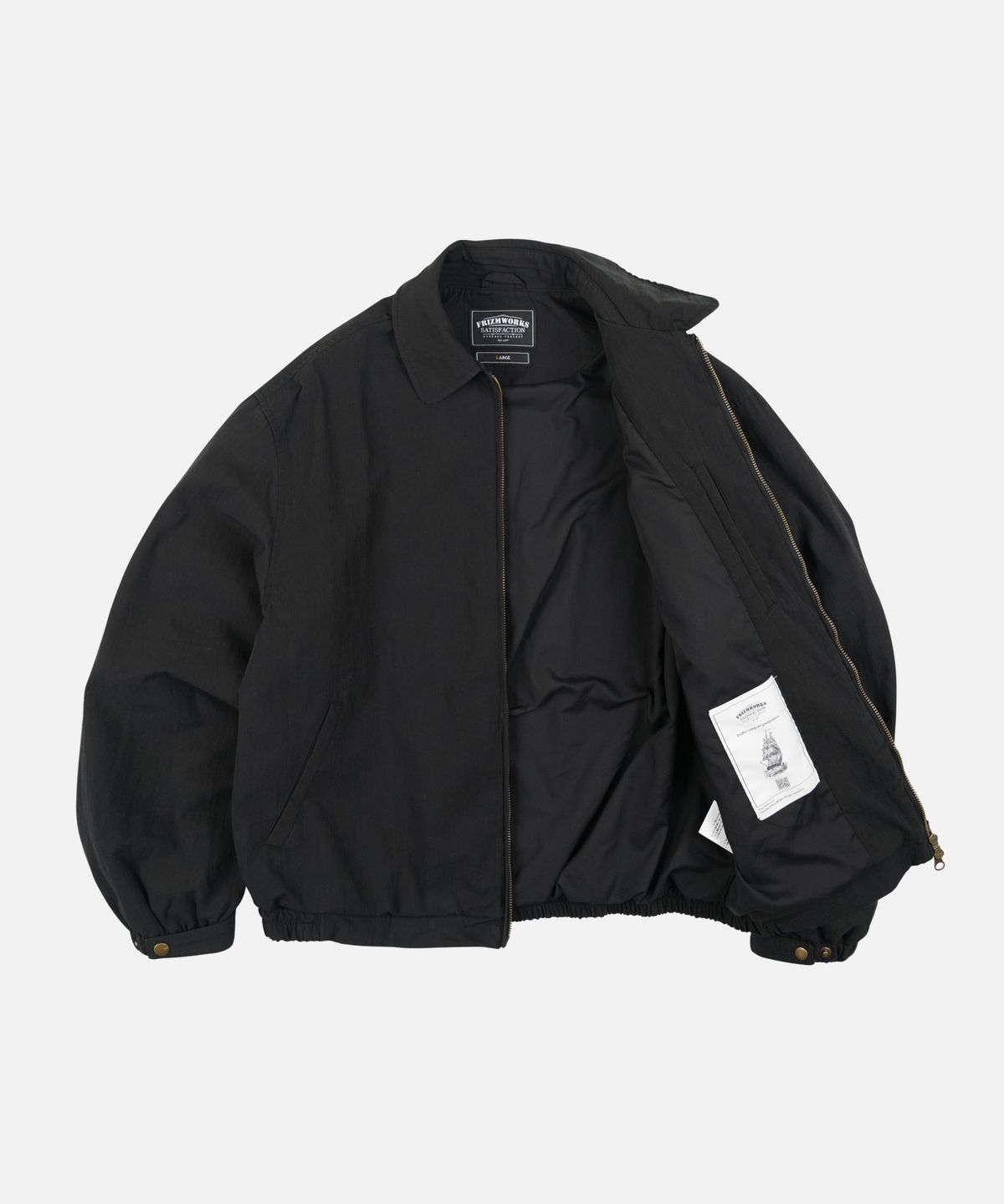 프리즘웍스(FRIZMWORKS) SWING TOP JACKET _ BLACK
