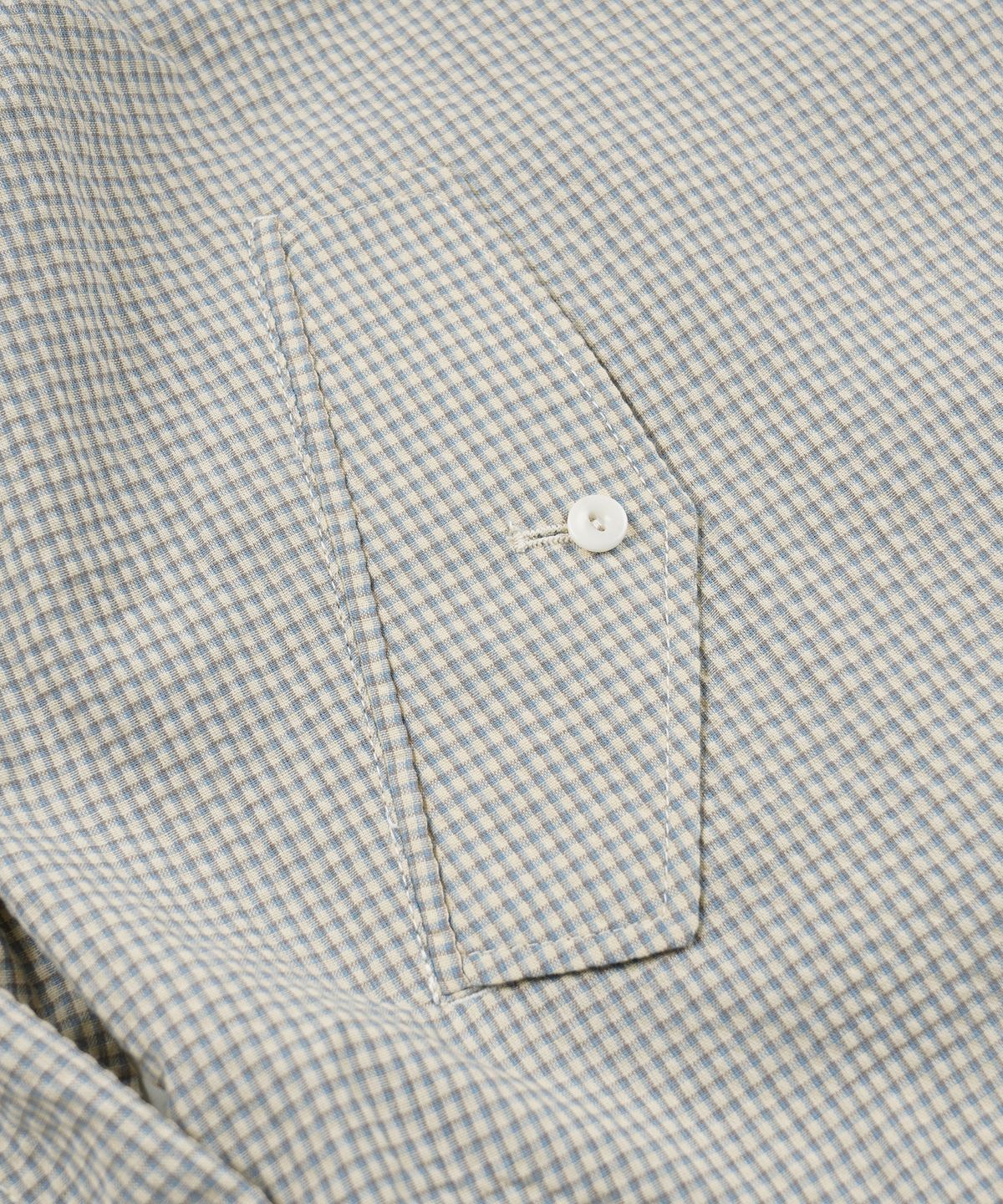 프리즘웍스(FRIZMWORKS) CHECK BUDDY HARRINGTON JACKET _ SKY BLUE