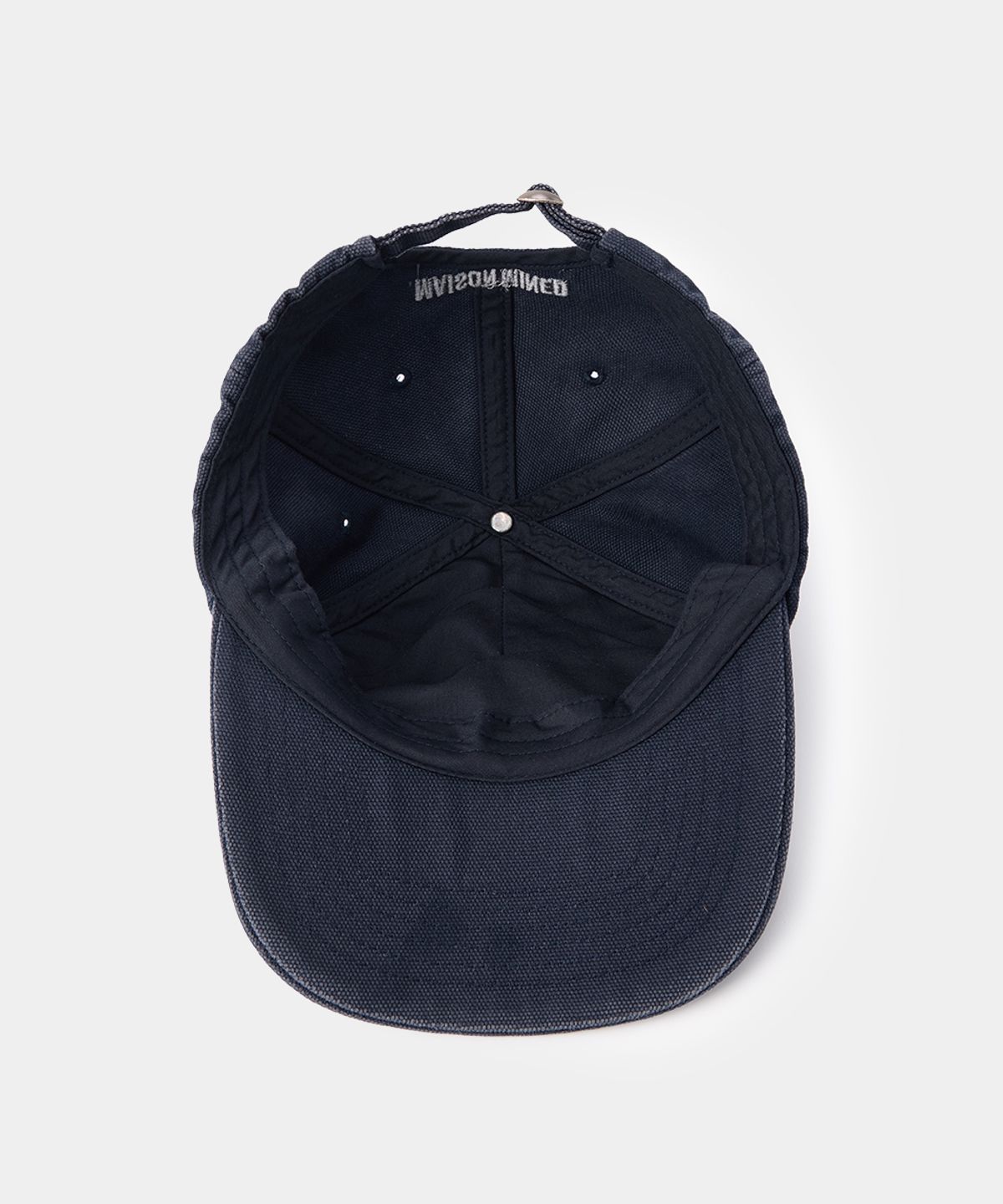 메종미네드(MAISON MINED) CELTIC CROSS WASHED TRUCKER CAP NAVY