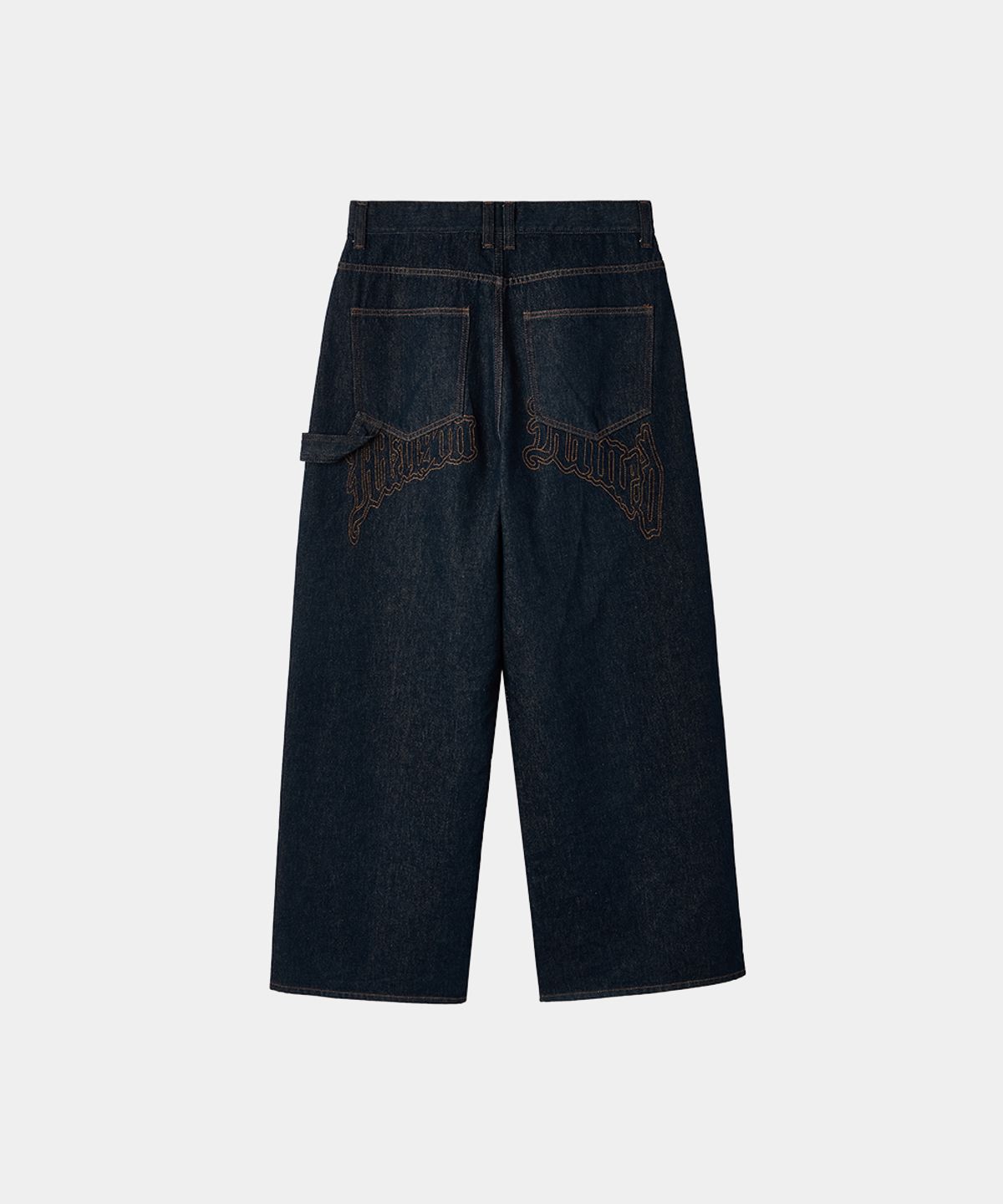 메종미네드(MAISON MINED) BACK-POINT DENIM PANTS INDIGO