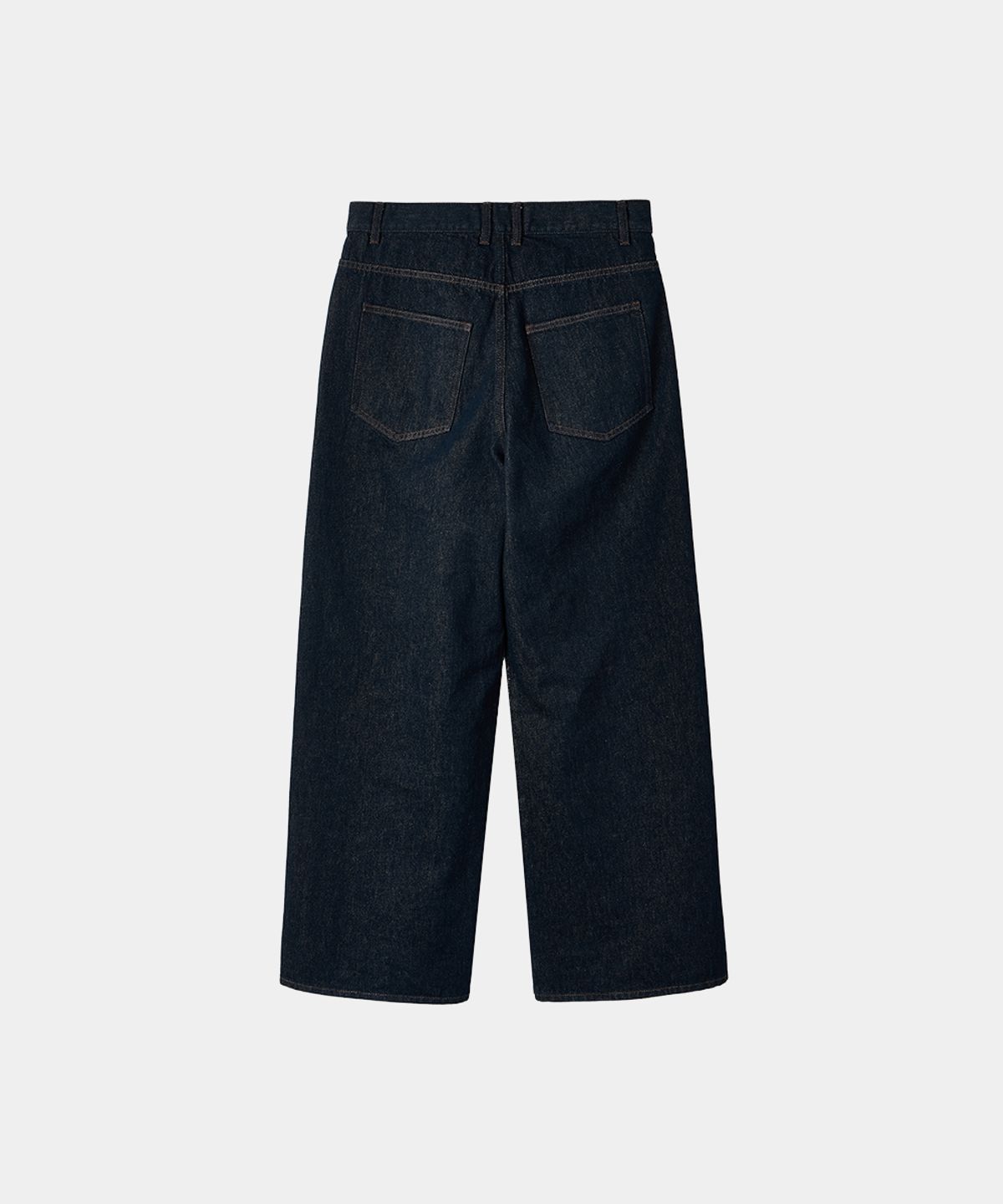 메종미네드(MAISON MINED) LOW BAGGY PANTS INDIGO