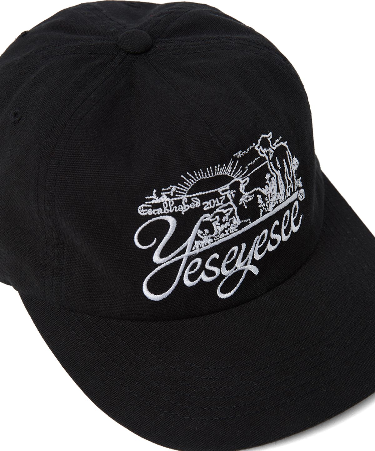 예스아이씨(YESEYESEE) Field Cap Black
