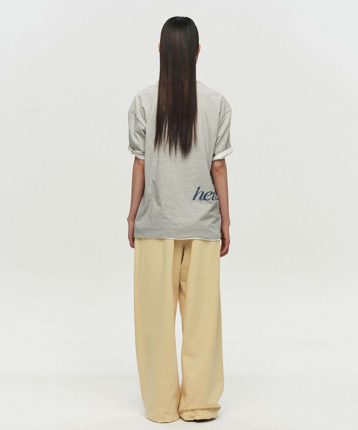 호이테(HEUTE) STAY UP SWEATPANTS (YELLOW)