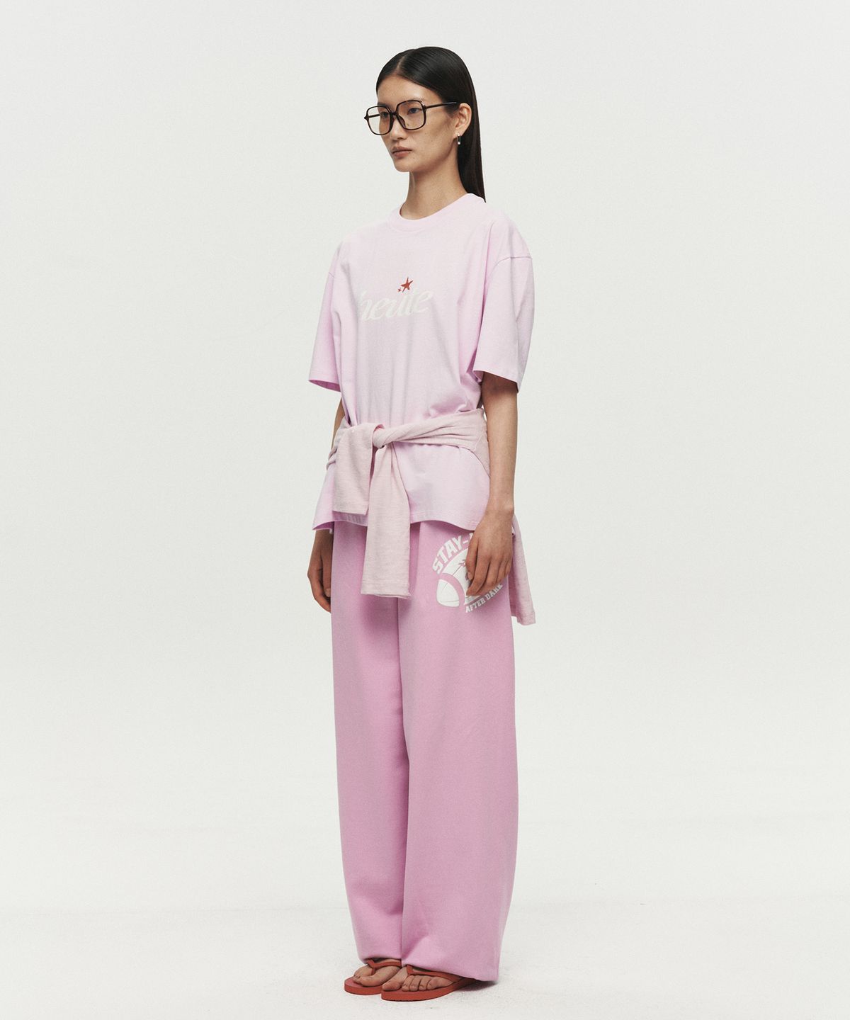 호이테(HEUTE) STAY UP SWEATPANTS (PINK)