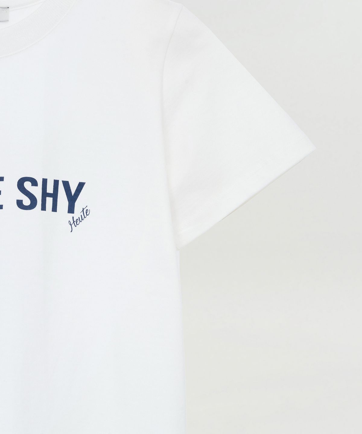 호이테(HEUTE) DON’T BE SHY T-SHIRT (WHITE)