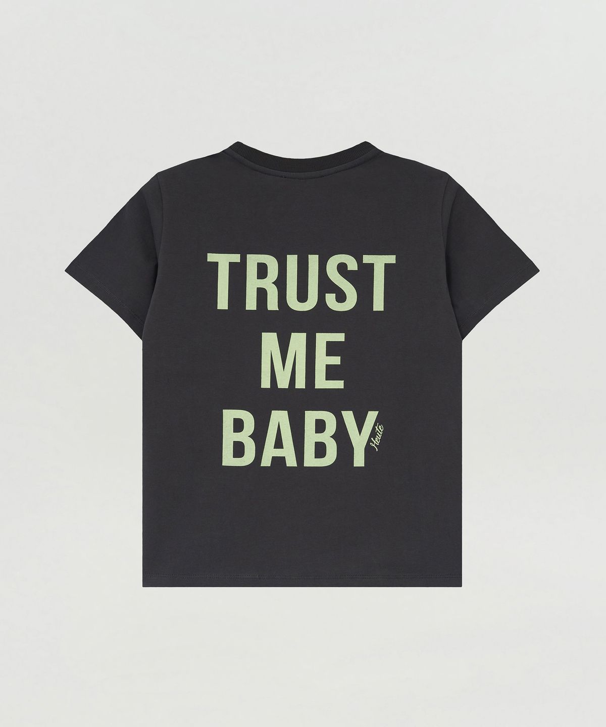 호이테(HEUTE) DON’T BE SHY T-SHIRT (DARK GREY)