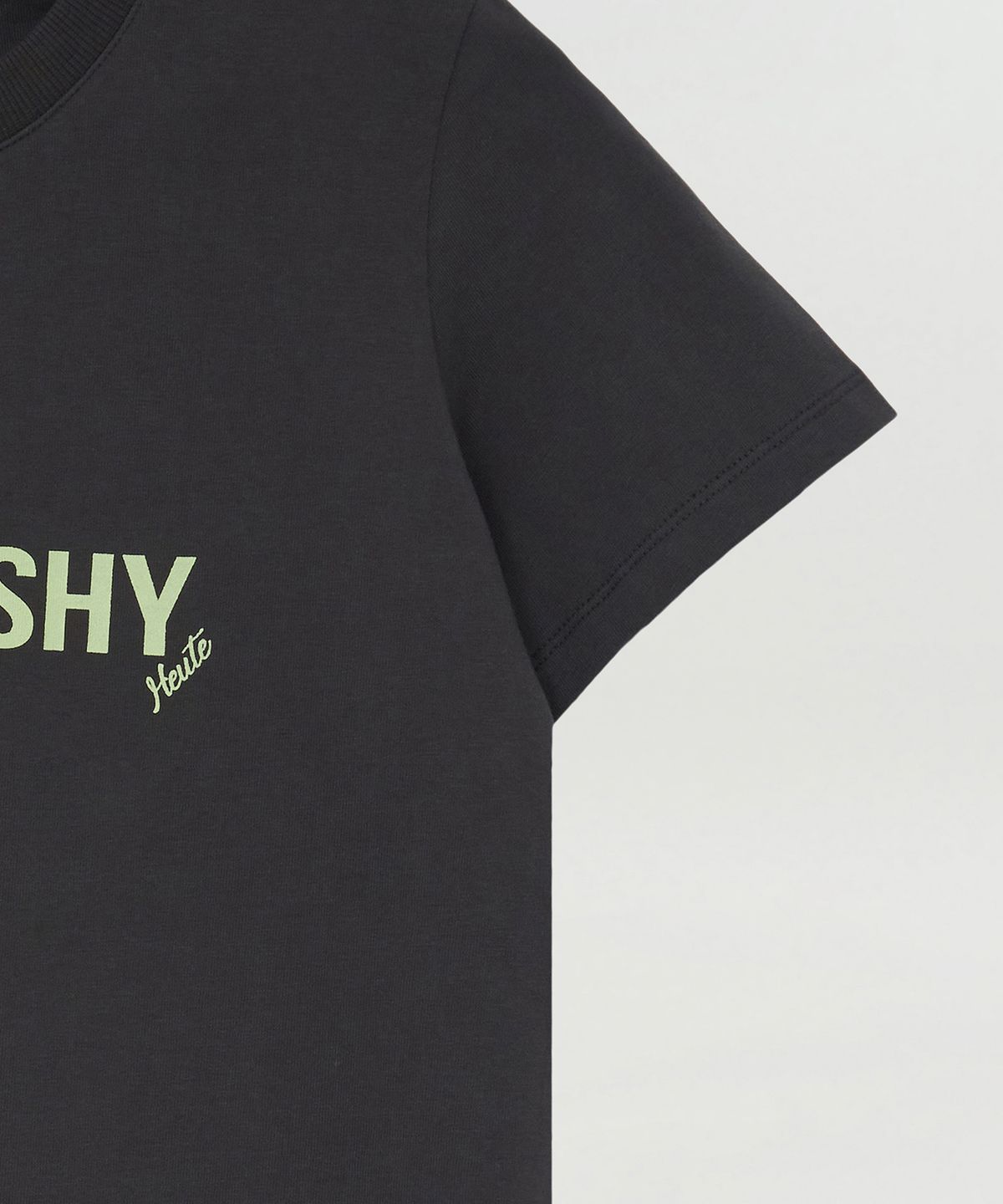 호이테(HEUTE) DON’T BE SHY T-SHIRT (DARK GREY)