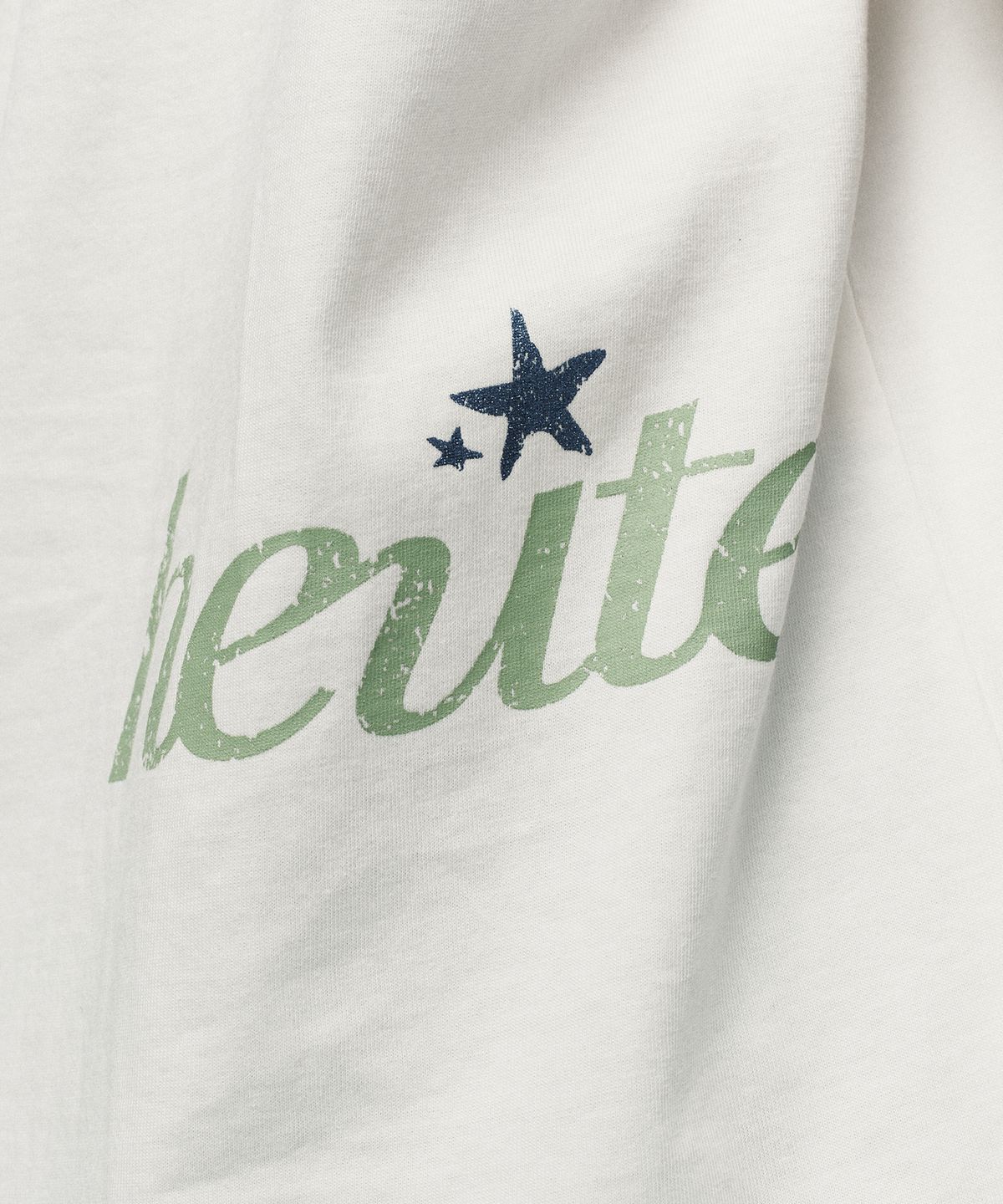 호이테(HEUTE) HEUTE STAR T-SHIRT (WHITE)