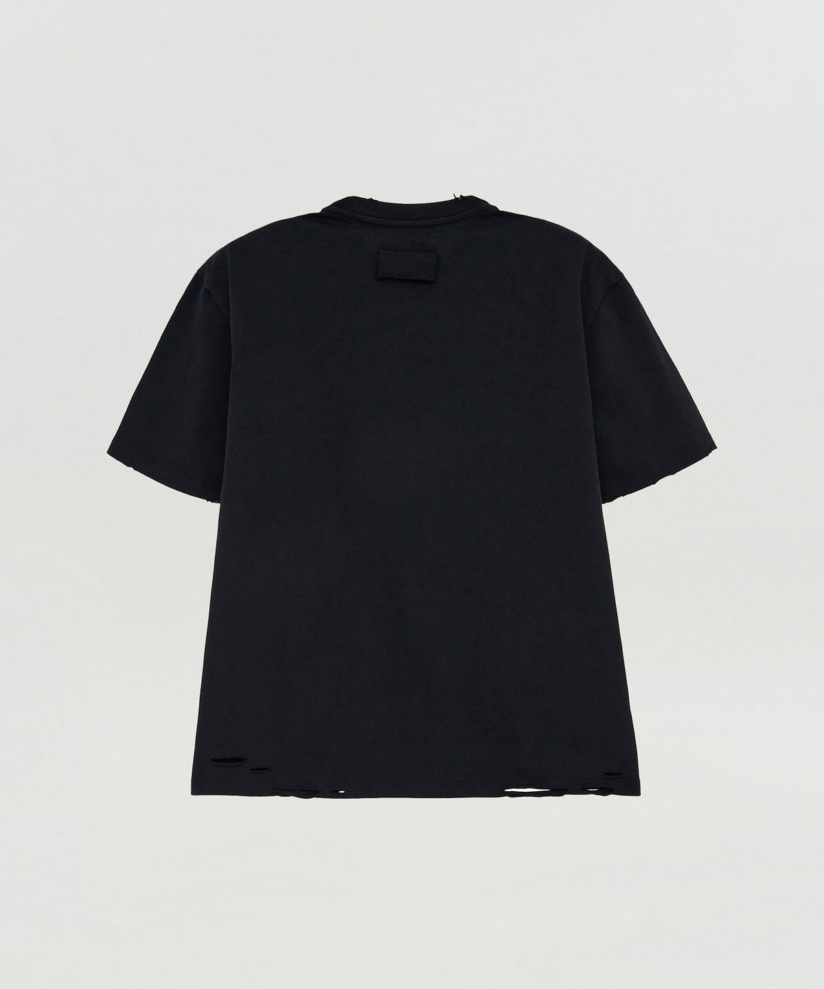 호이테(HEUTE) HET AGED T-SHIRT (BLACK)