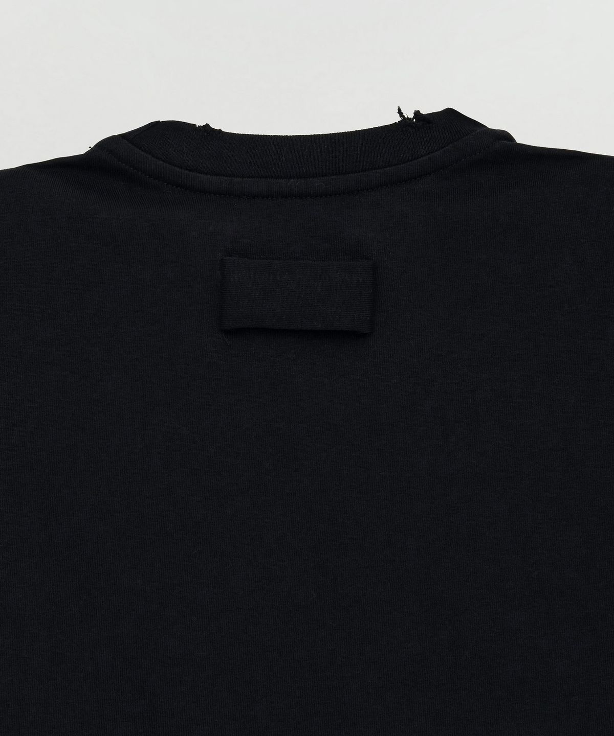 호이테(HEUTE) HET AGED T-SHIRT (BLACK)