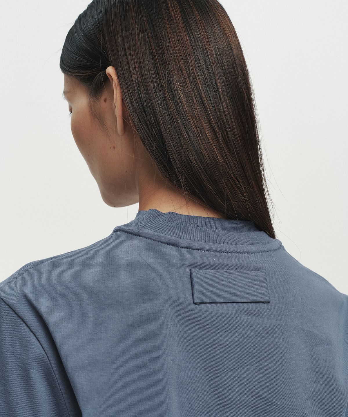 호이테(HEUTE) CORE LAYER WAFFLE TEE (BLUE)