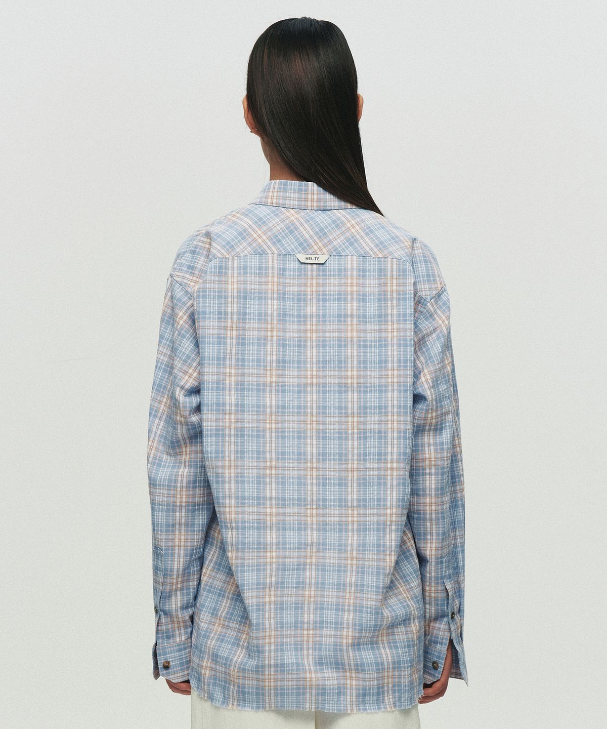 호이테(HEUTE) REGULAR COLLAR MARCO SHIRT (BLUE)