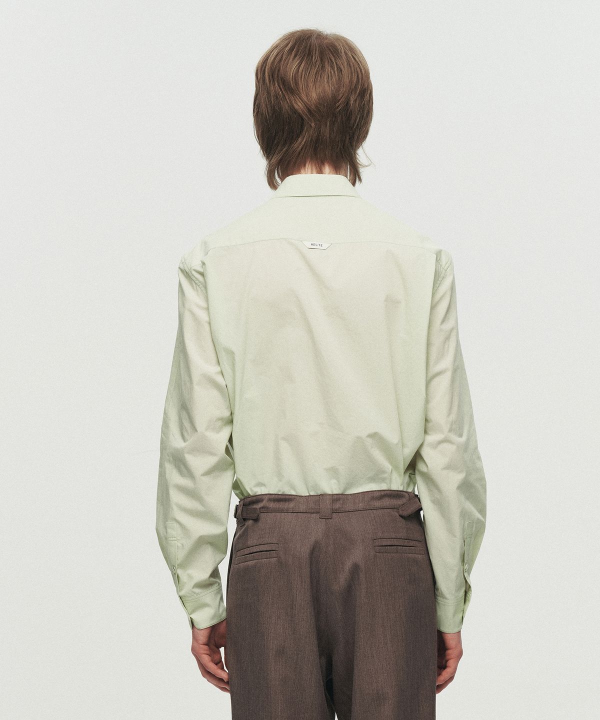 호이테(HEUTE) REGULAR COLLAR COTTON SHIRT (MINT)