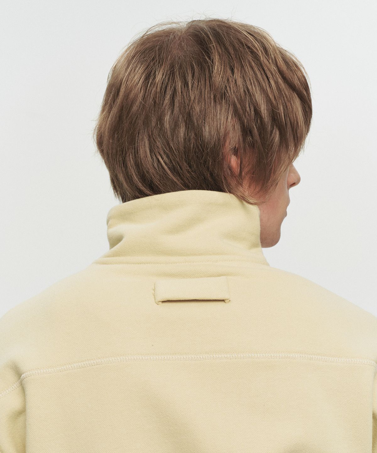 호이테(HEUTE) ELIN HALF ZIP SWEATSHIRT (YELLOW)