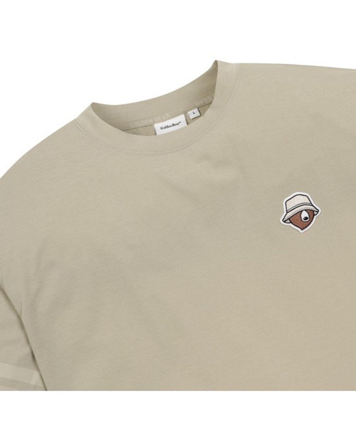 골든베어(GOLDEN BEAR) (U) Sorona Crew neck T-shirt G4TAM26241BEX