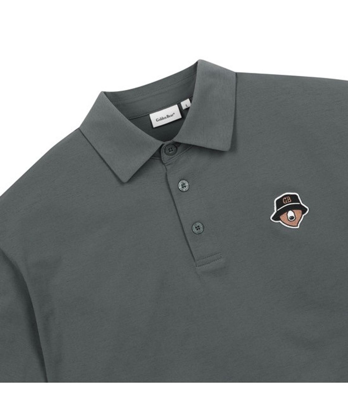 골든베어(GOLDEN BEAR) (U) Sorona Polo T-shirt  G4TAM26231DGX